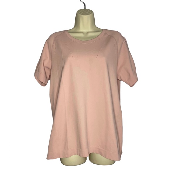 Gymshark Tops - Gymshark Energy Seamless Gym T Shirt Light Pink